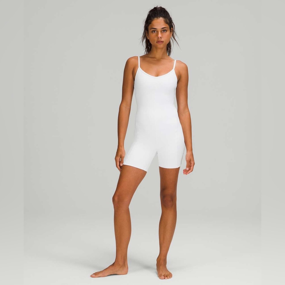 lululemon Ribbed Contoured Unitard 6” Size 12